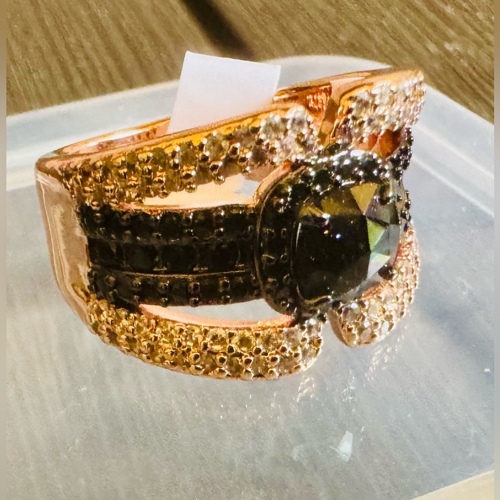 BP Onyx Sandstone on Rose Gold/Hematite, RG68212 Pretty Little Hunter size 8